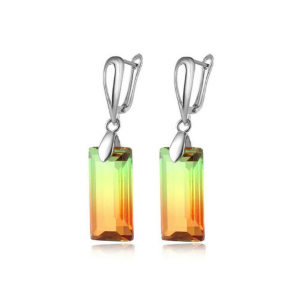 SALE ** BRAND NEW ** BEAUTIFUL GRADIENT DANGLE EARRINGS